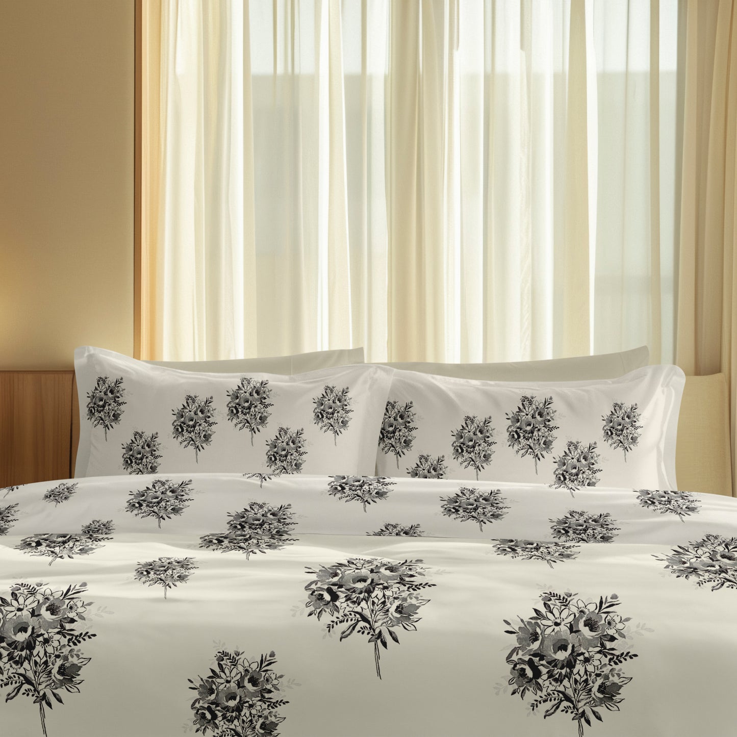 Floral Bouquet Bed Sheet Set