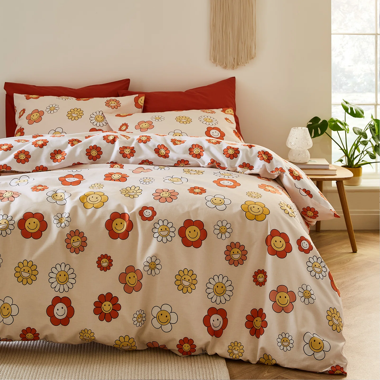 Groovy Floral Duvet Cover Set