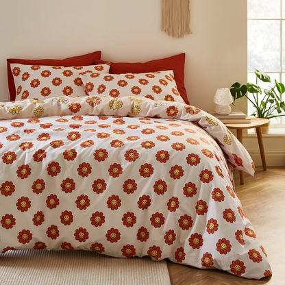 Groovy Floral Duvet Cover Set