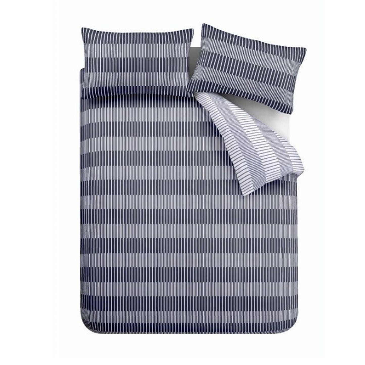 Lines Navy Comforter