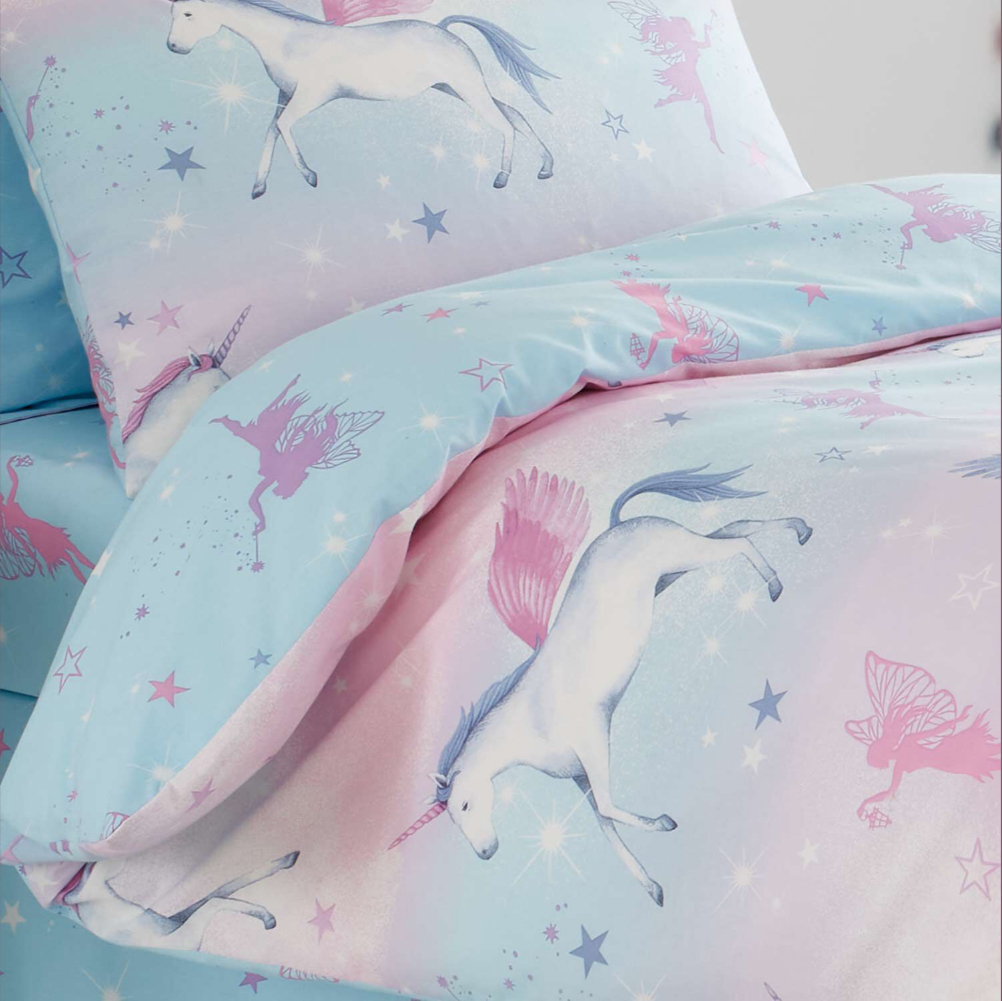 UNICORN WISHES DUVET COVER SET