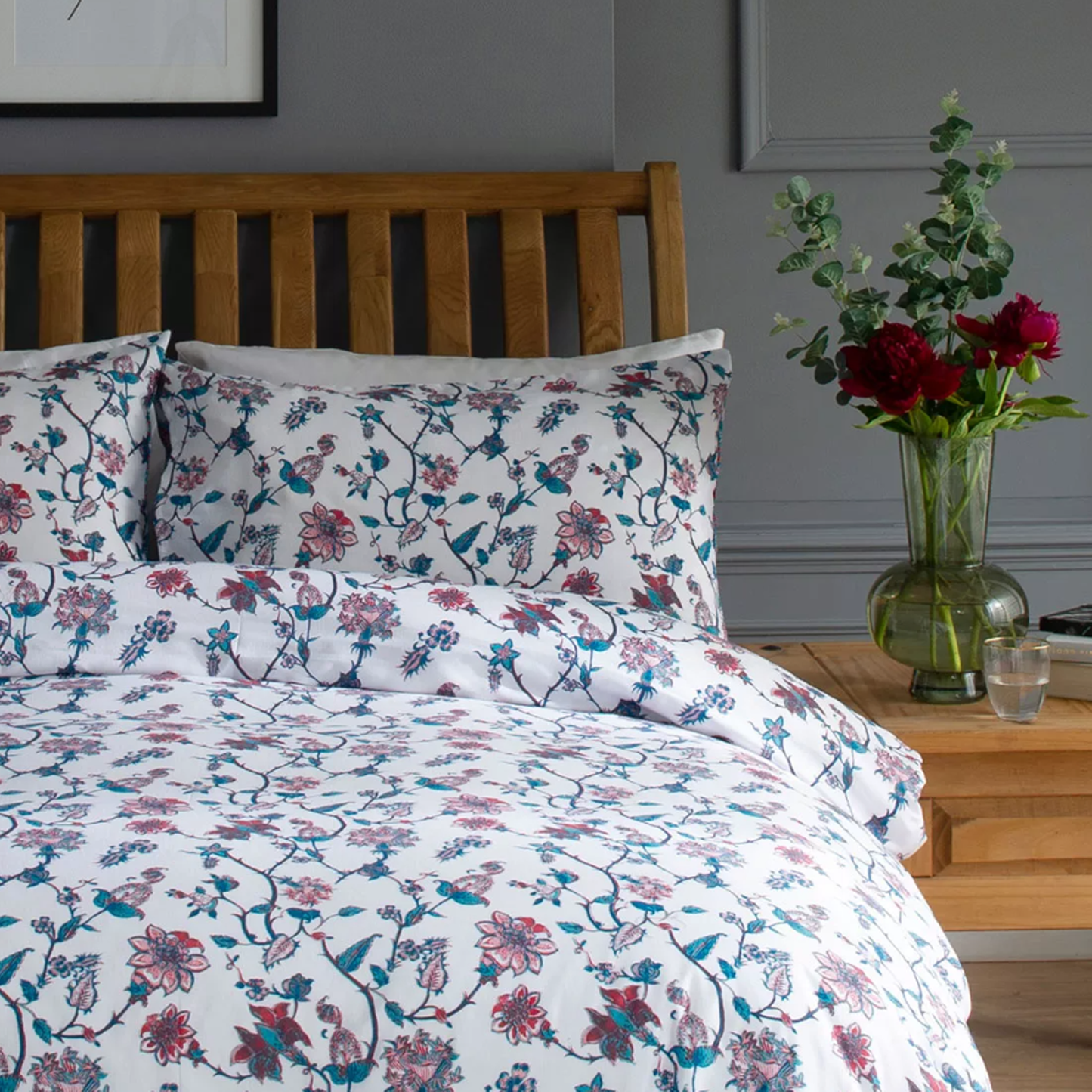 Jacobean Style Duvet Cover Set