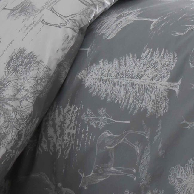 Stag Toile Duvet Cover Set - 100% Cotton