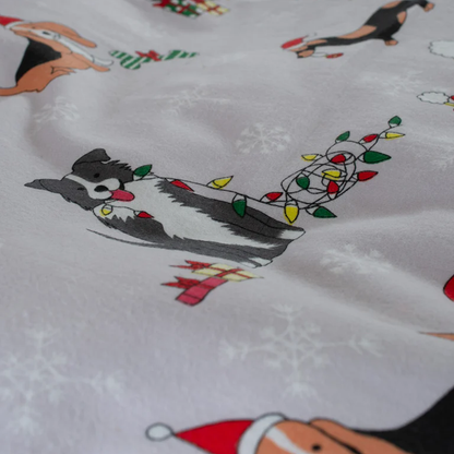 Christmas Dogs Duvet set