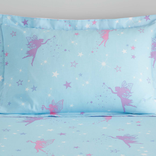 Fairy Unicorn Oxford Pillowcase Pair