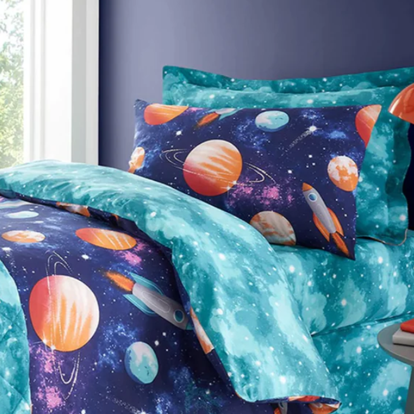 Cosmic Planets Oxford Pillowcase Pair