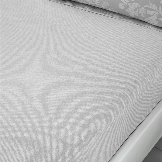 Elvira Grey Fitted Sheet