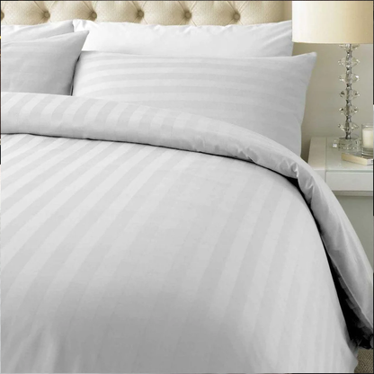 Soft Satin Stripe (Duvet Set)