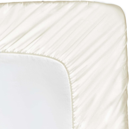 Plane Off White Fitted Sheet