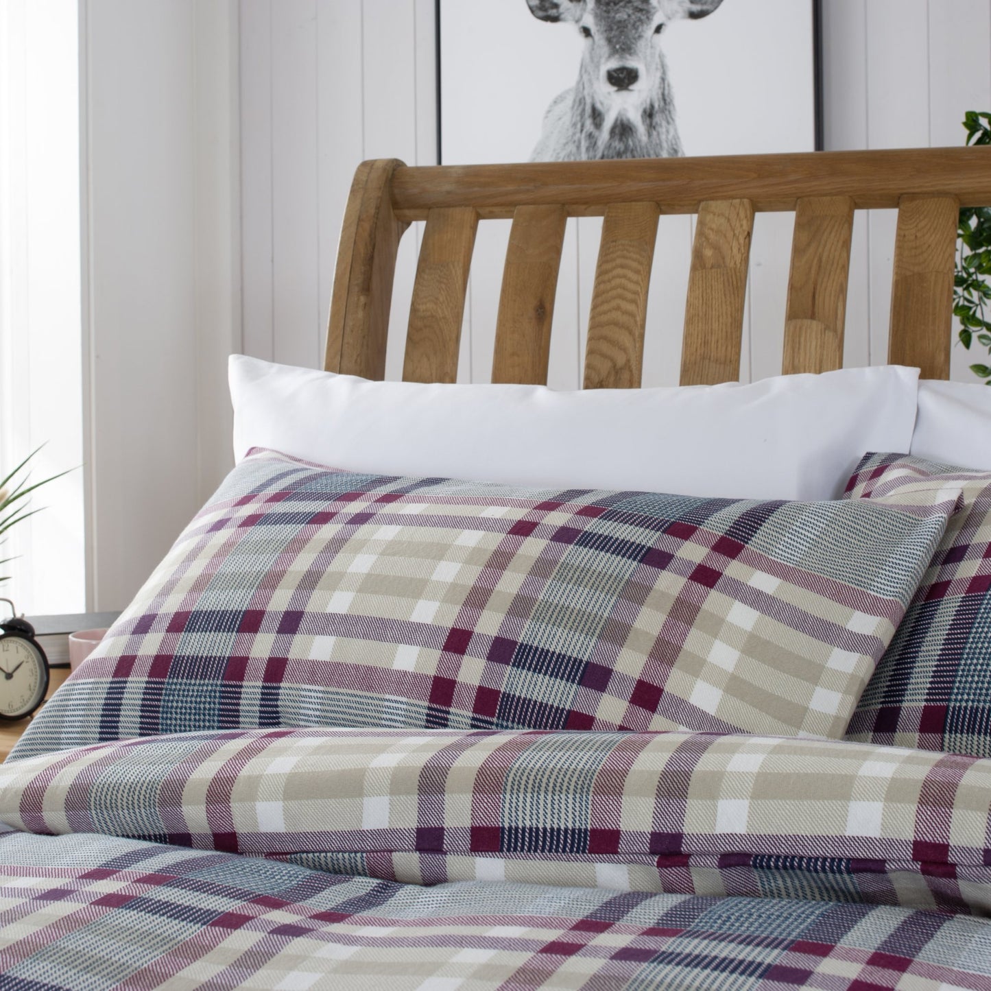 Malvern Check Duvet Cover Set