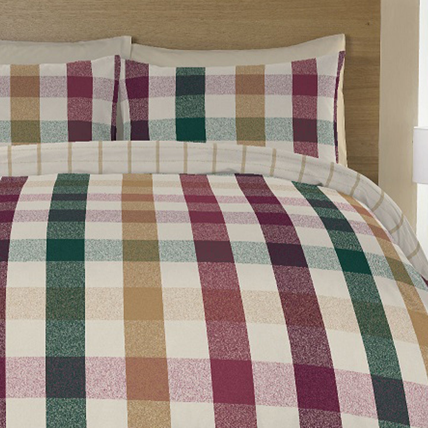 AUTUMN CHECK Duvet Cover Set