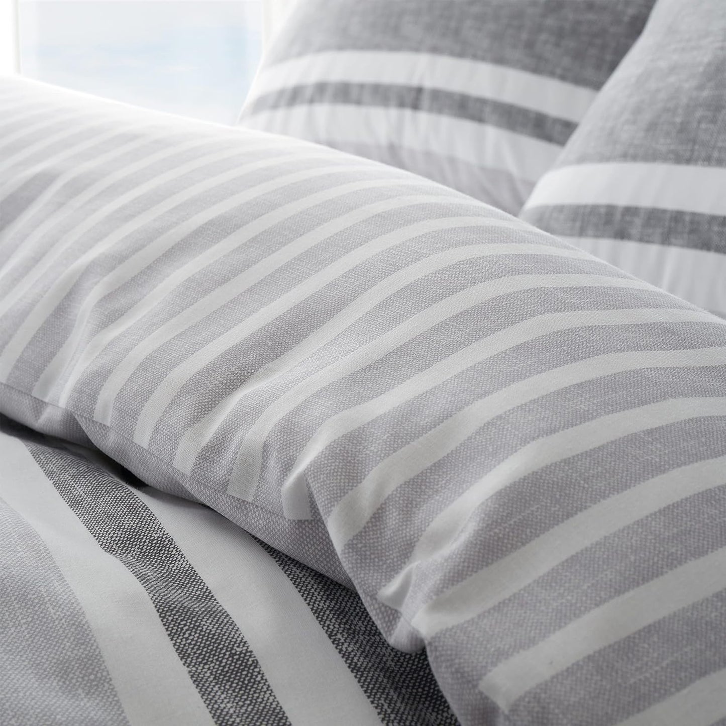 Textured Banded Stripe (Duvet Set)