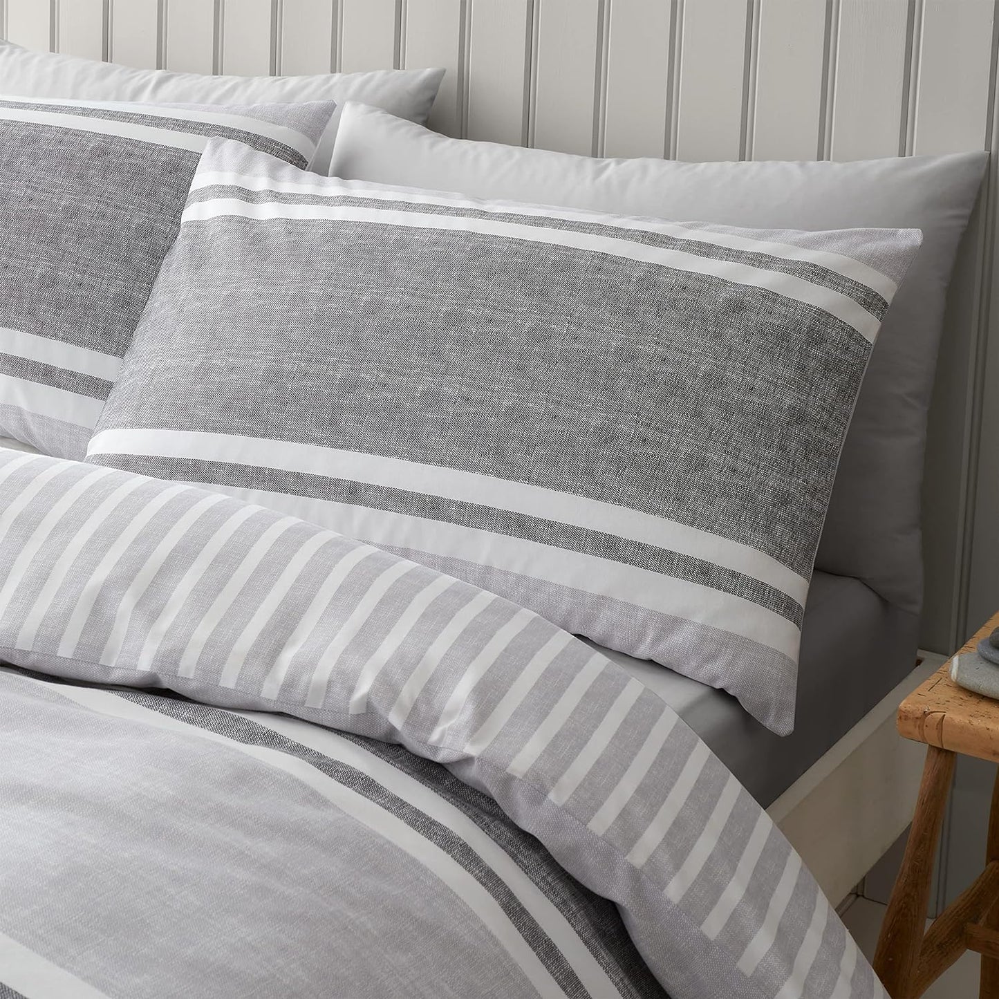 Textured Banded Stripe (Duvet Set)