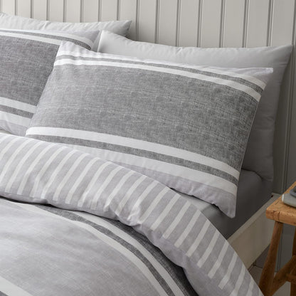 Textured Banded Stripe (Duvet Set)