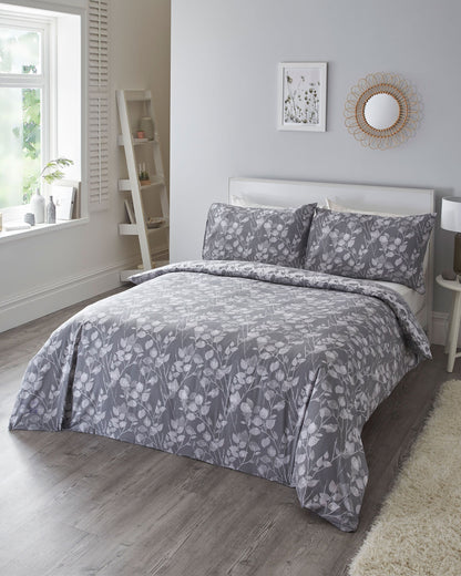 Leafy Trail Heather Duvet Cover Set