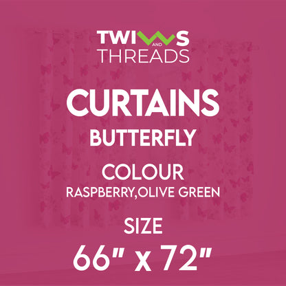 Butterfly Eyelet Curtains