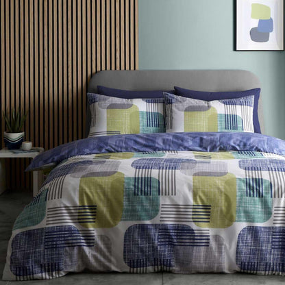 Layered Geo Bed Sheet Set