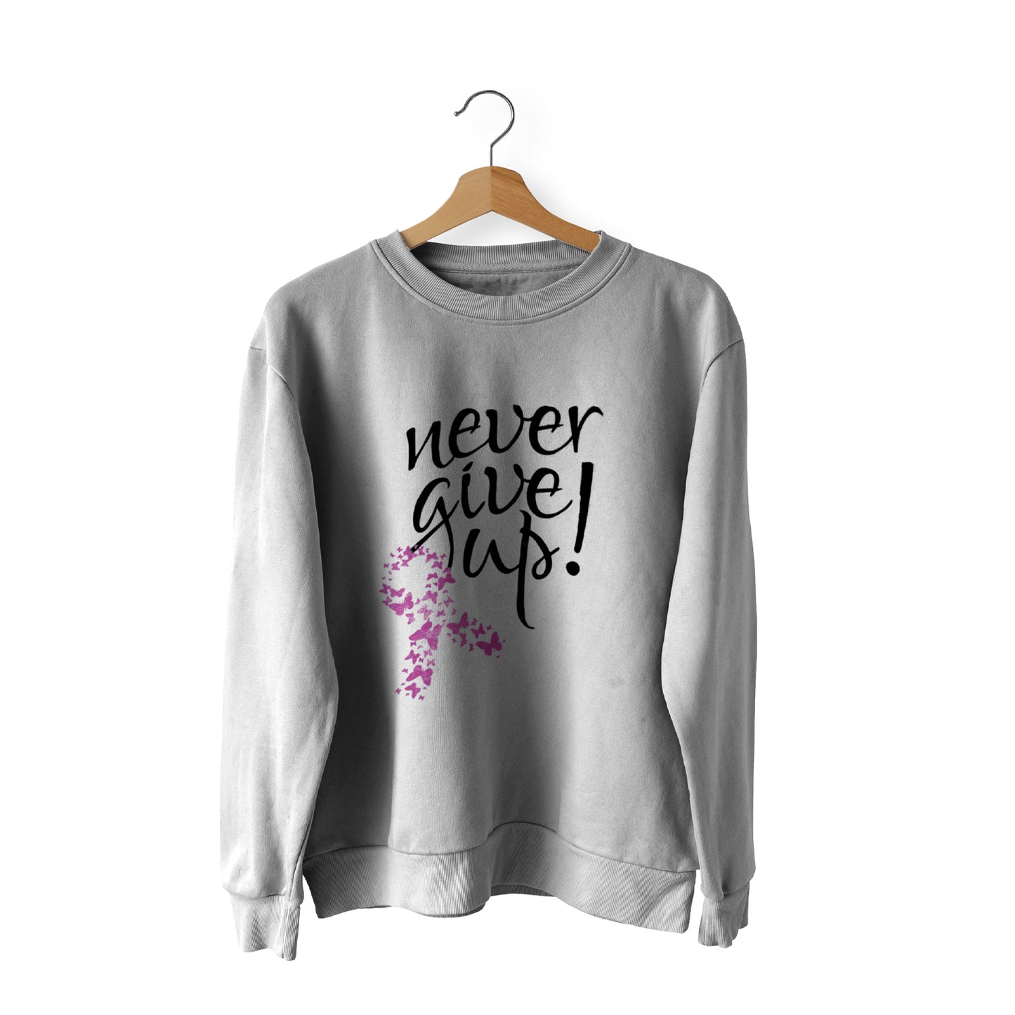 PRINTED WOMEN'S LONG SLEEVE CREW NECK TEE SHIRT