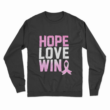 HOPE LOVE WIN FULL SLEEVE SWEAT SHIRT