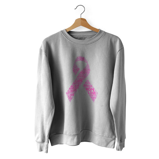 HOPE (PINK RIBBON) FULL SLEEVE SWEAT SHIRT