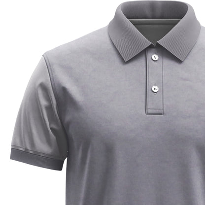 GREY MEN'S POLO