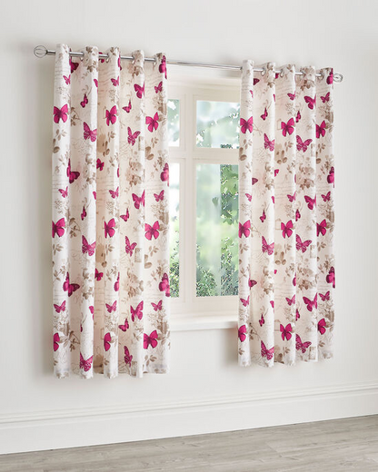 Butterfly Eyelet Curtains