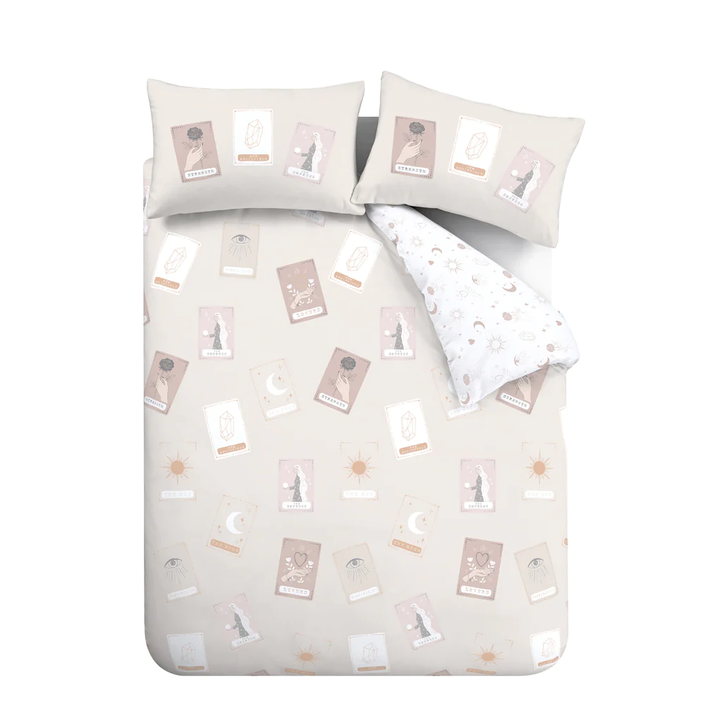 Tarot Card Goddess Natural (Duvet Set)