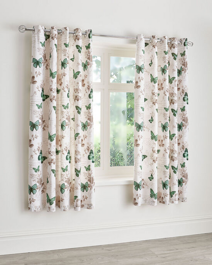 Butterfly Eyelet Curtains