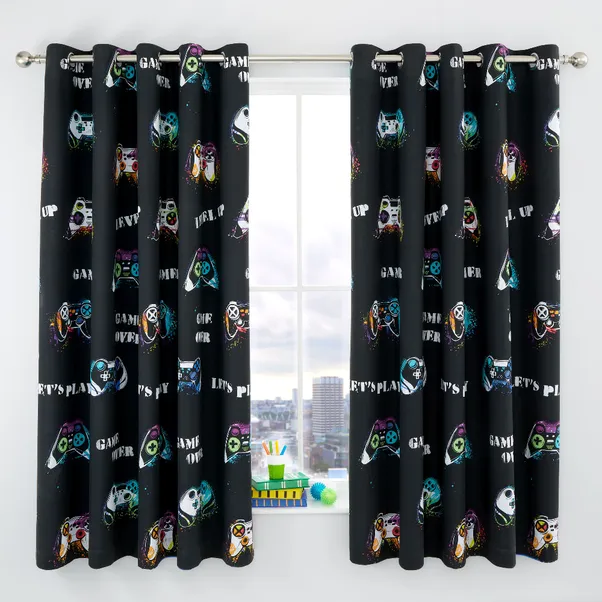 Game Over Curtains