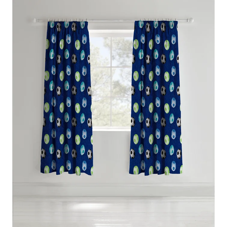 Foot Ball Curtains