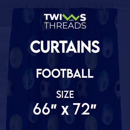 Foot Ball Curtains