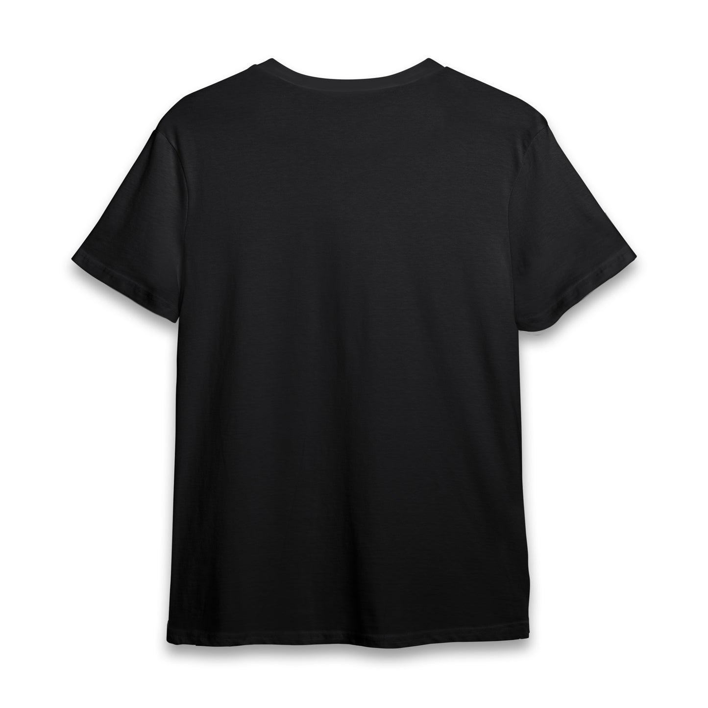 BLACK PRINTED MEN'S TEE SHIRT