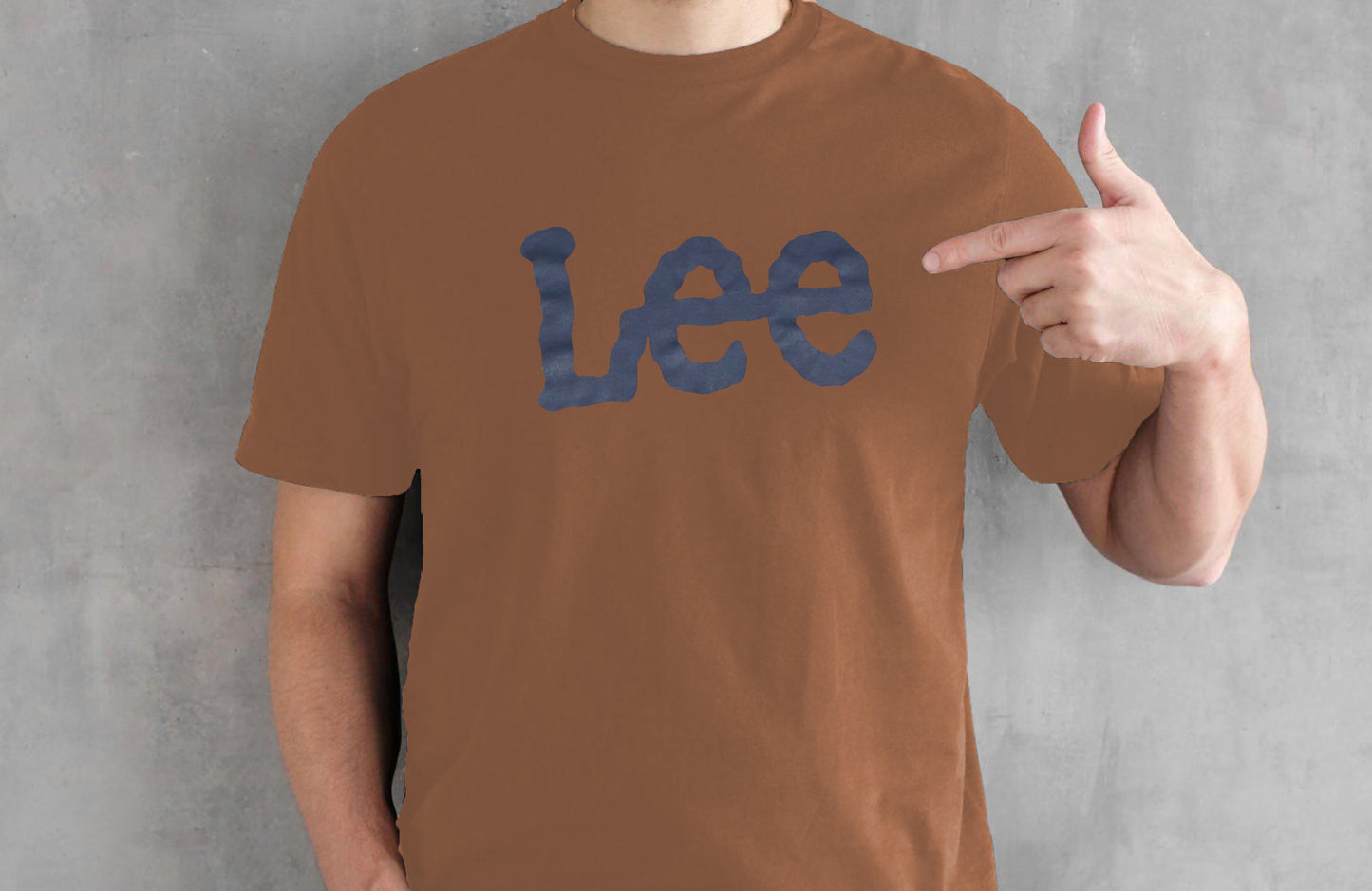 LEE MEN'S HALF SLEEVE TEE SHIRT