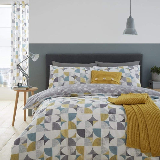 Retro Circles Duvet Set