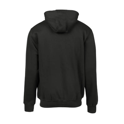 BLACK UNISEX ZIPPER HOODIE