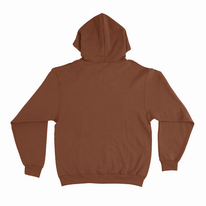 PLAIN UNISEX ZIPPER HOODIE