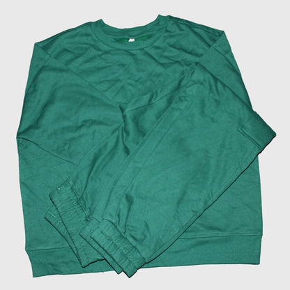 GREEN MEN'S TRACK SUIT