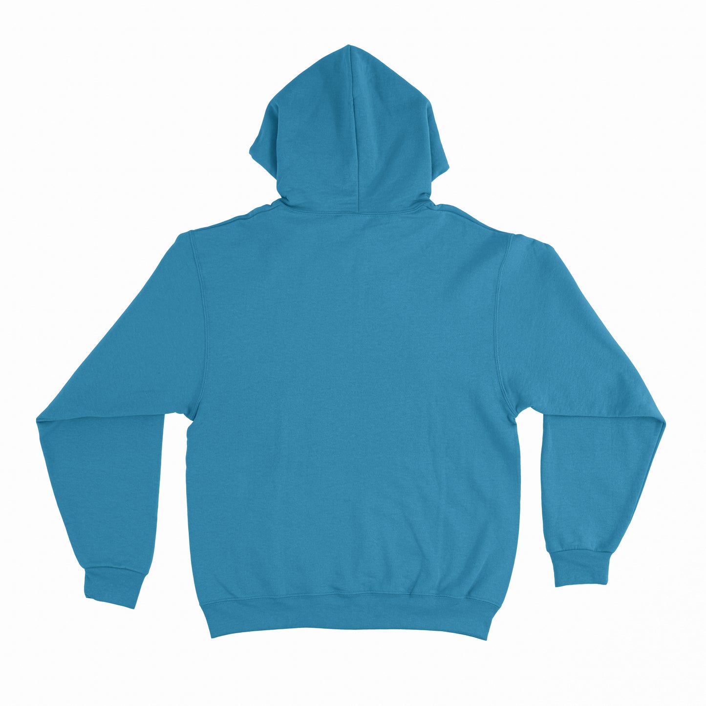 PLAIN UNISEX ZIPPER HOODIE