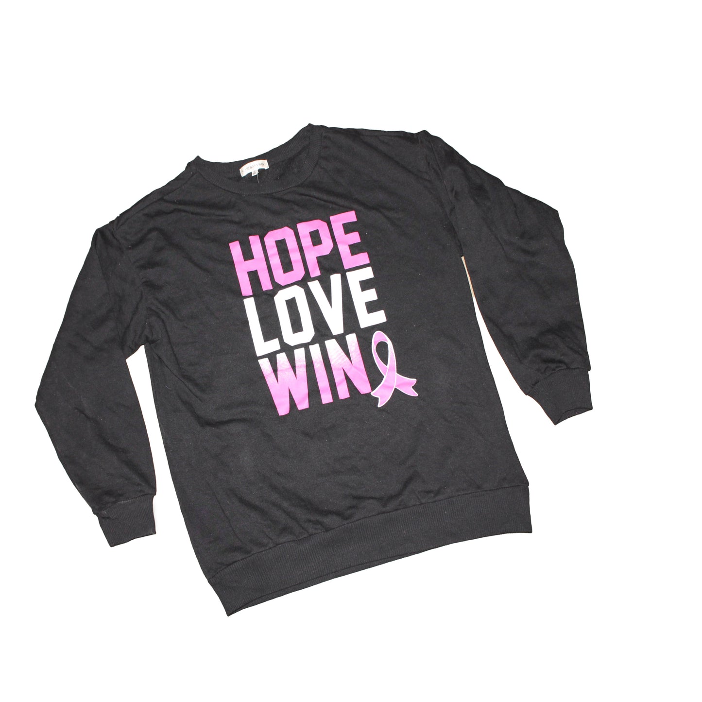 HOPE LOVE WIN FULL SLEEVE SWEAT SHIRT