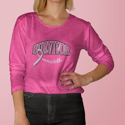 SURVIVOR GIRL'S LONG SLEEVE TEE SHIRT