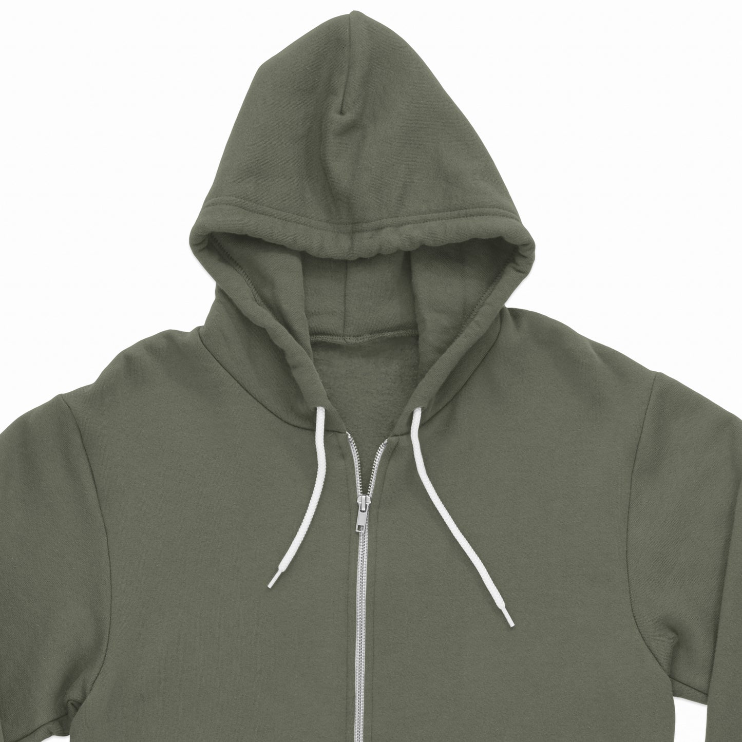 UNISEX FLEECE ZIPPER HOODIE