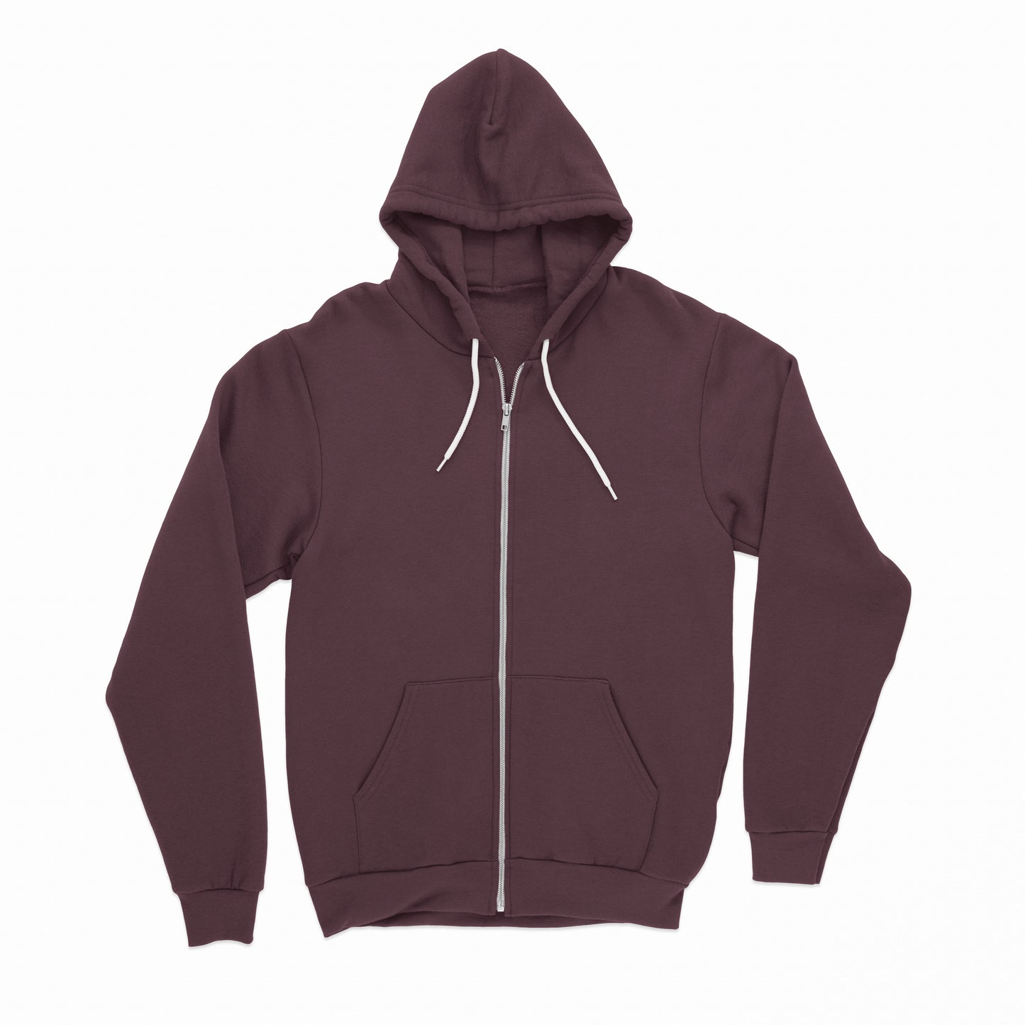 UNISEX FLEECE ZIPPER HOODIE