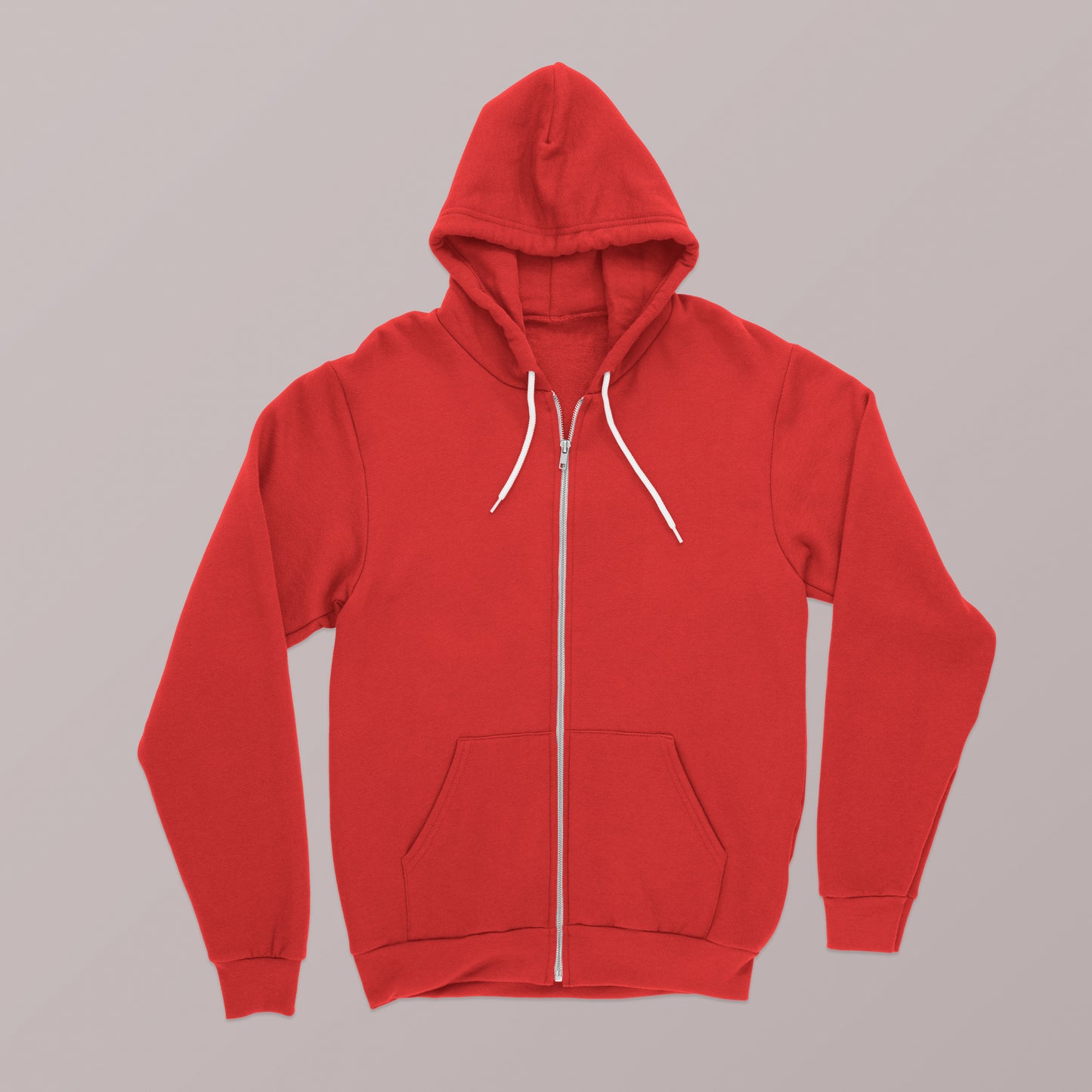 UNISEX FLEECE ZIPPER HOODIE