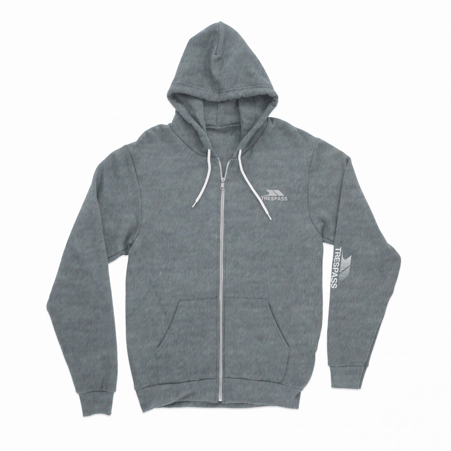 TRESSPASS UNISEX ZIPPER HOODIE