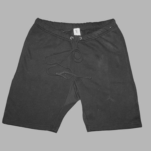 BLACK MEN'S ACTIVE WEAR SHORTS