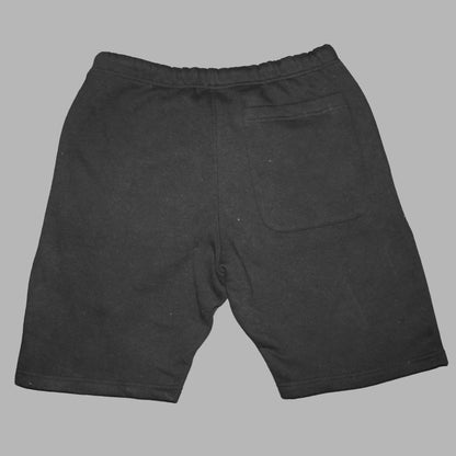 BLACK MEN'S ACTIVE WEAR SHORTS