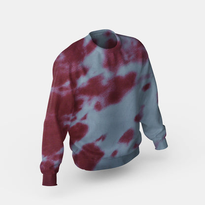 TIE N DIE UNISEX PULLOVER SWEATSHIRT