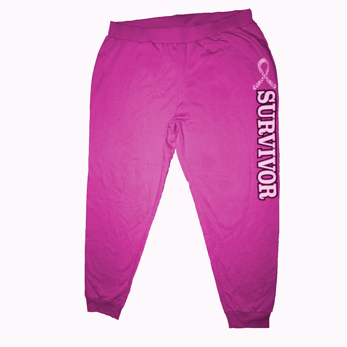 PINK WOMEN'S EMBROIDED TROUSER