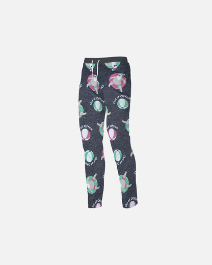 BLACK PRINTED WOMEN'S TROUSER