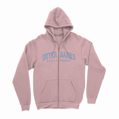 OUTER BANKS UNISEX ZIPPER HOODIE